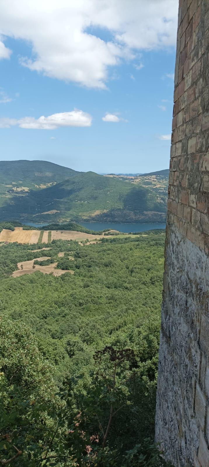 The Lago di Bomba and the Val di Sangro