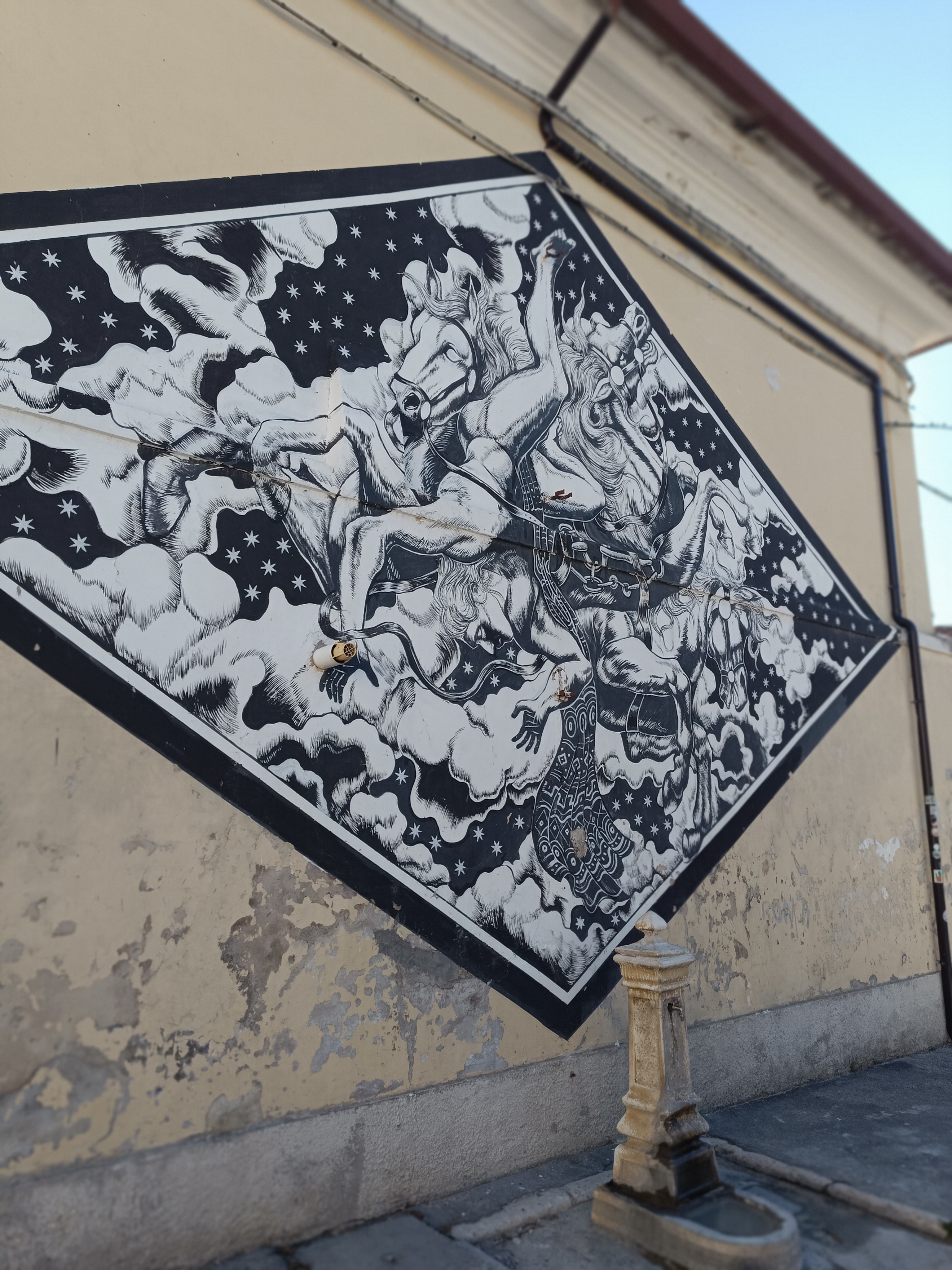 Mural in Aielli